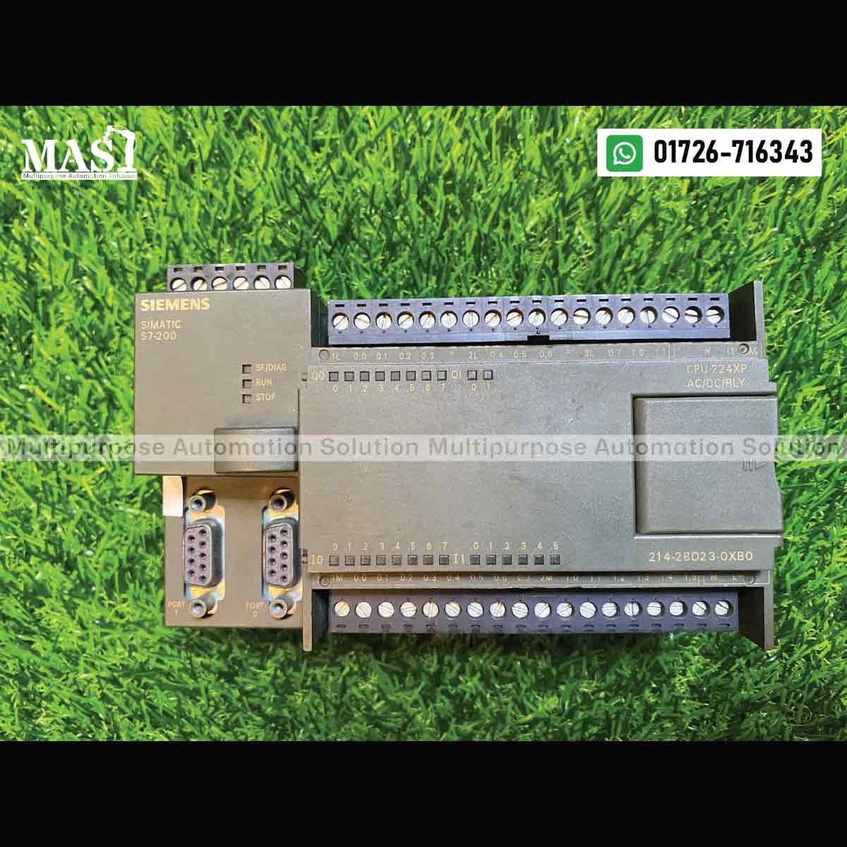 Siemens SIMATIC S7-200 CPU 224XP AC/DC/RLY (Model: 6ES7 214-2BD23-0XB0)