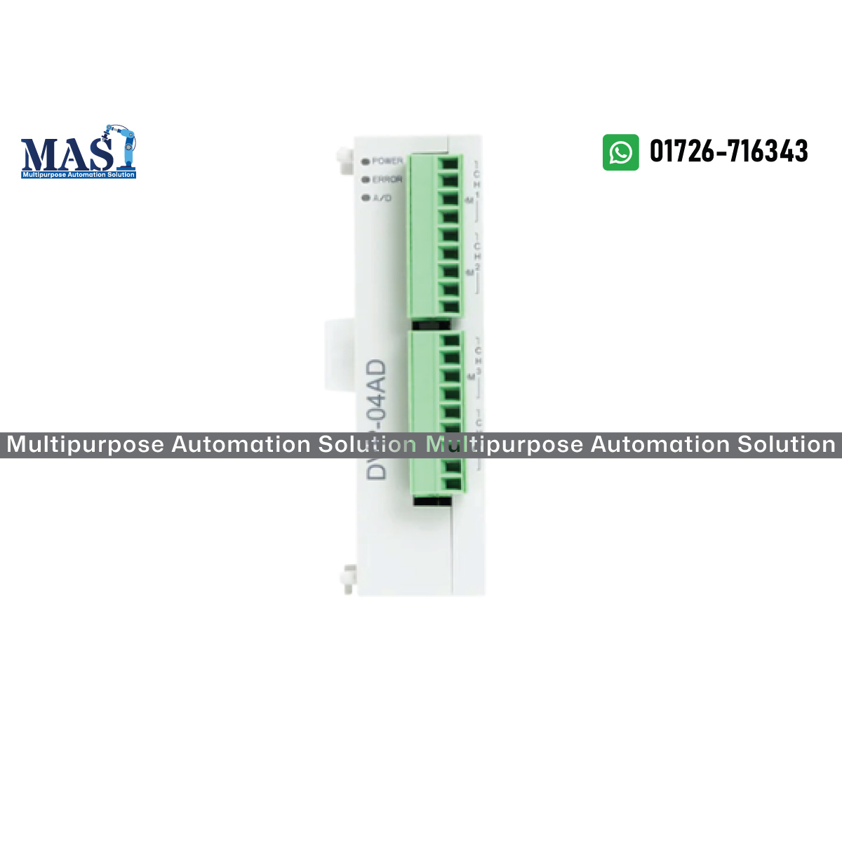 DELTA DVP04AD-S Analog Input Extension Module
