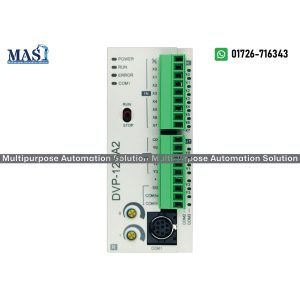 Delta PLC DVP12SA211R - 12-Point (8DI/4DO Relay) Slim Type CPU for DVP-SA2 Series
