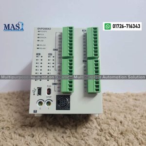 Delta PLC DVP20SX211T - 20-Point (8DI/6DO Transistor, 4AI/2AO) Slim Type CPU for DVP-SX2 Series